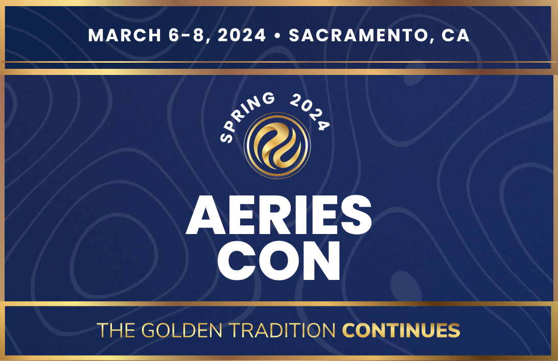 SPRING 2023 - AERIESCON - MARCH 6-8 - SACRAMENTO, CA - A multi-day event featuring learning, networking, and exploration of all things Aeries
